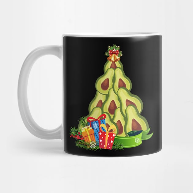 Avocado Christmas Tree - Avocado Lover by Happy Shirt